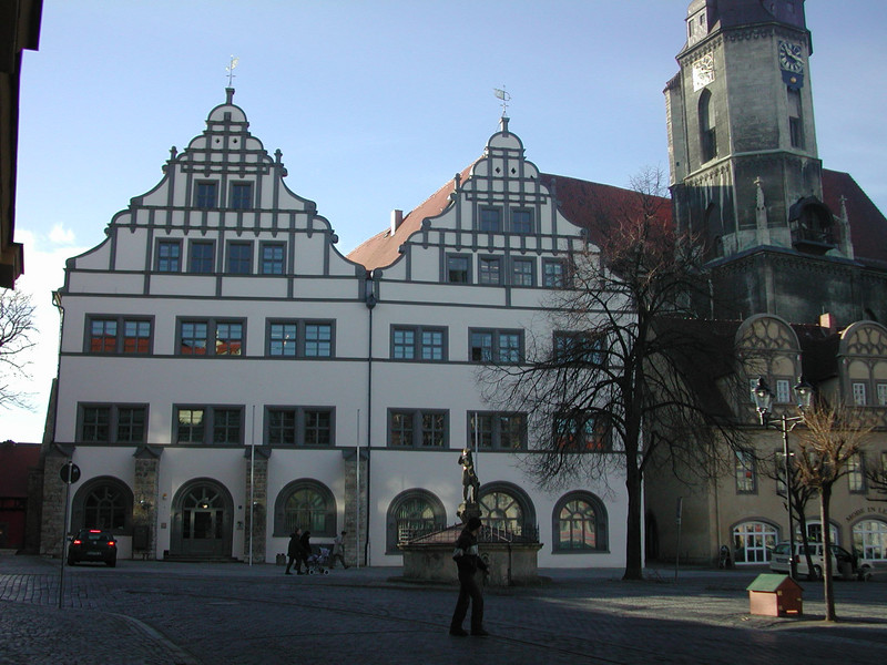 Eingangsansicht des Amtsgerichtes Naumburg